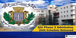 St Josephs University Bengaluru Begins Phase 2 Admissions 2026